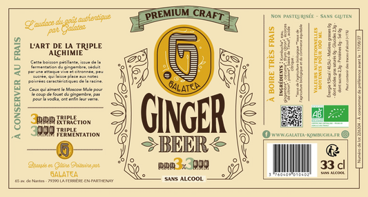 GINGER BEER - Coffret 6x33cl