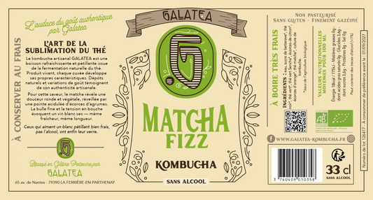 MATCHA FIZZ - Coffret 6x33cl